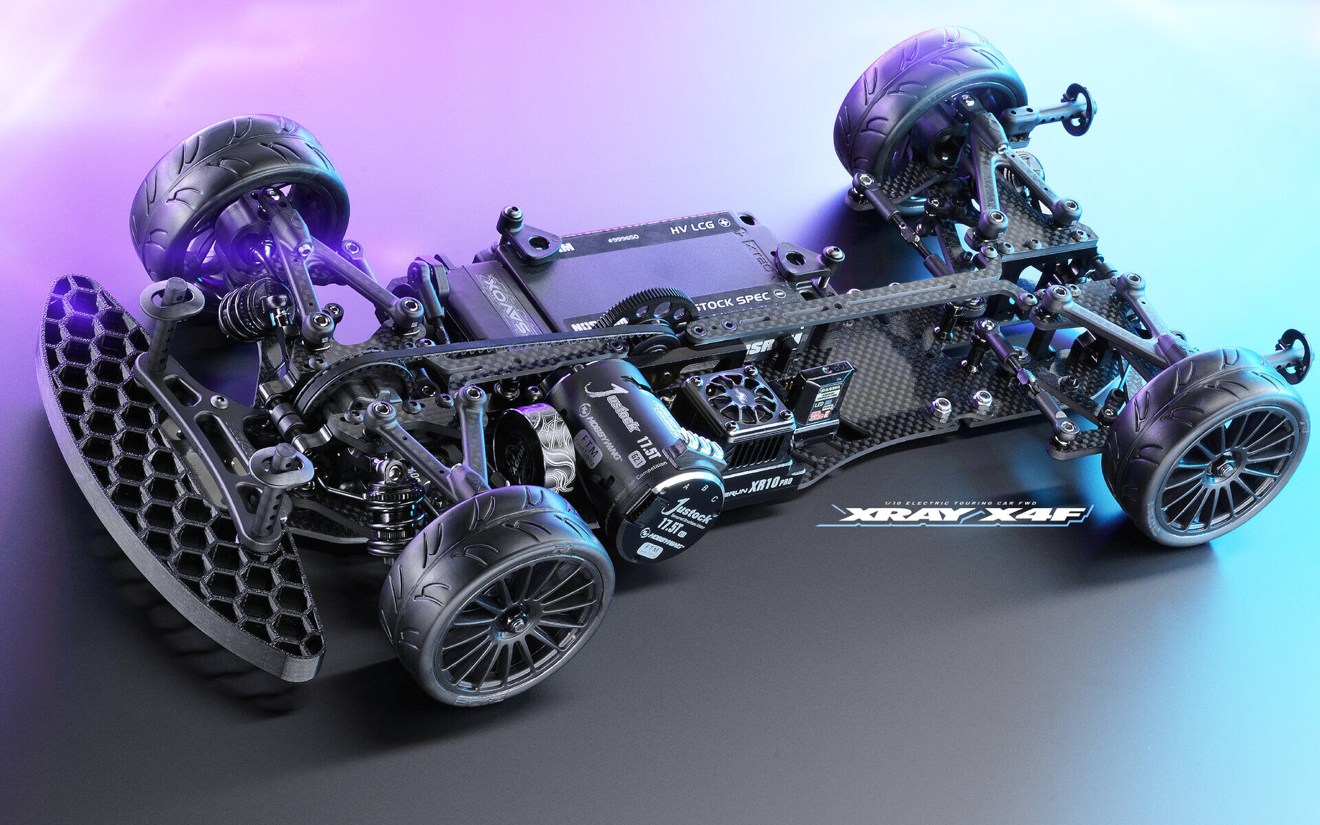 XRAY X4F'26 1/10 FWD Touring Car – Lightweight, Flex Chassis